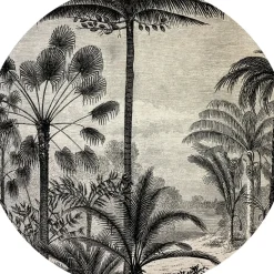 Fabrique de Styles Set de table vinyle palmiers d35cm* Sets De Table