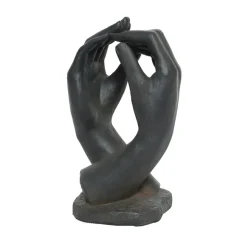 Fabrique de Styles Statue d'extérieur mains noir h64cm*Enfant Déco, Accessoires Et Rangements|Jardin