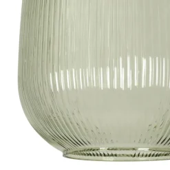 Fabrique de Styles Suspension en verre et fer d22.5xh33cm - Lumi* Suspensions