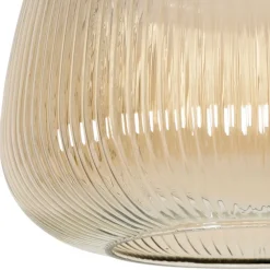 Fabrique de Styles Suspension en verre et fer d26x22cm - Lumi* Suspensions