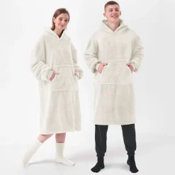 Fabrique de Styles Sweat Plaid à capuche en tissu clair - Teddy* Accessoires Mode