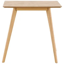 Fabrique de Styles Table à manger carré effet chêne 80x80cm - becka* Table De Salle À Manger