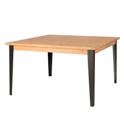 Fabrique de Styles Table à manger carrée en chêne massif 140x140xm - Manny* Table De Salle À Manger