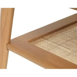 Fabrique de Styles Table basse en placage chêne et cannage l120cm - barrali* Table Basses