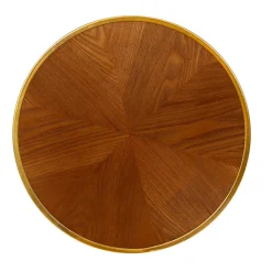 Fabrique de Styles Table basse gigogne ronde (lot de 2) en pin - Faya* Table Basses