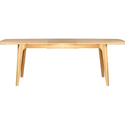 Fabrique de Styles Table de repas avec allonge intégrée en chene naturel 180(+50)x100xh76cm - Sublime* Table De Salle À Manger