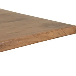 Fabrique de Styles Table de repas en acacia et pieds en fer noir 220x100cm - Brooklyn* Table De Salle À Manger