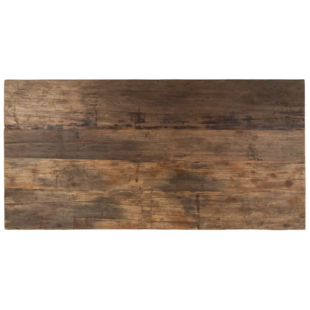 Fabrique de Styles Table de salle a manger rectangle en bois recyclé 180x90cm - Campagne* Table De Salle À Manger