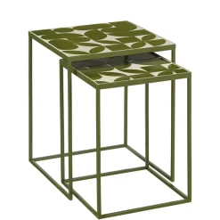 Fabrique de Styles Table d'appoint gigogne de jardin (lot de 2) en fer - Bologna*Enfant Tables Basses, Guéridons|Jardin