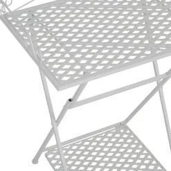 Fabrique de Styles Table d'appoint pliante en fer H67cm - Charmet* Bouts De Canapé Et Tables D'appoint