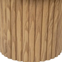 Fabrique de Styles Table d'appoint ronde en bois - Saori* Bouts De Canapé Et Tables D'appoint