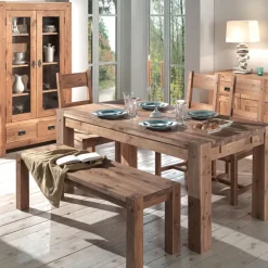 Fabrique de Styles Table en chêne massif L150cm - Landry* Table De Salle À Manger