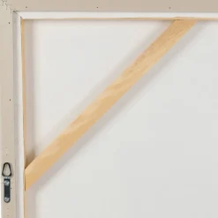 Fabrique de Styles Tableau campagne en toile vert et rose 80x80cm* Tableaux Et Toiles