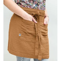 Fabrique de Styles Tablier en gaze de coton 45x80cm - Gaia* Torchons, Tabliers Et Maniques