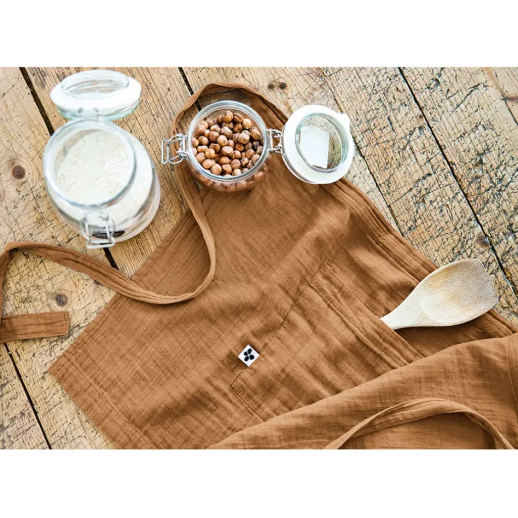 Fabrique de Styles Tablier en gaze de coton 45x80cm - Gaia* Torchons, Tabliers Et Maniques