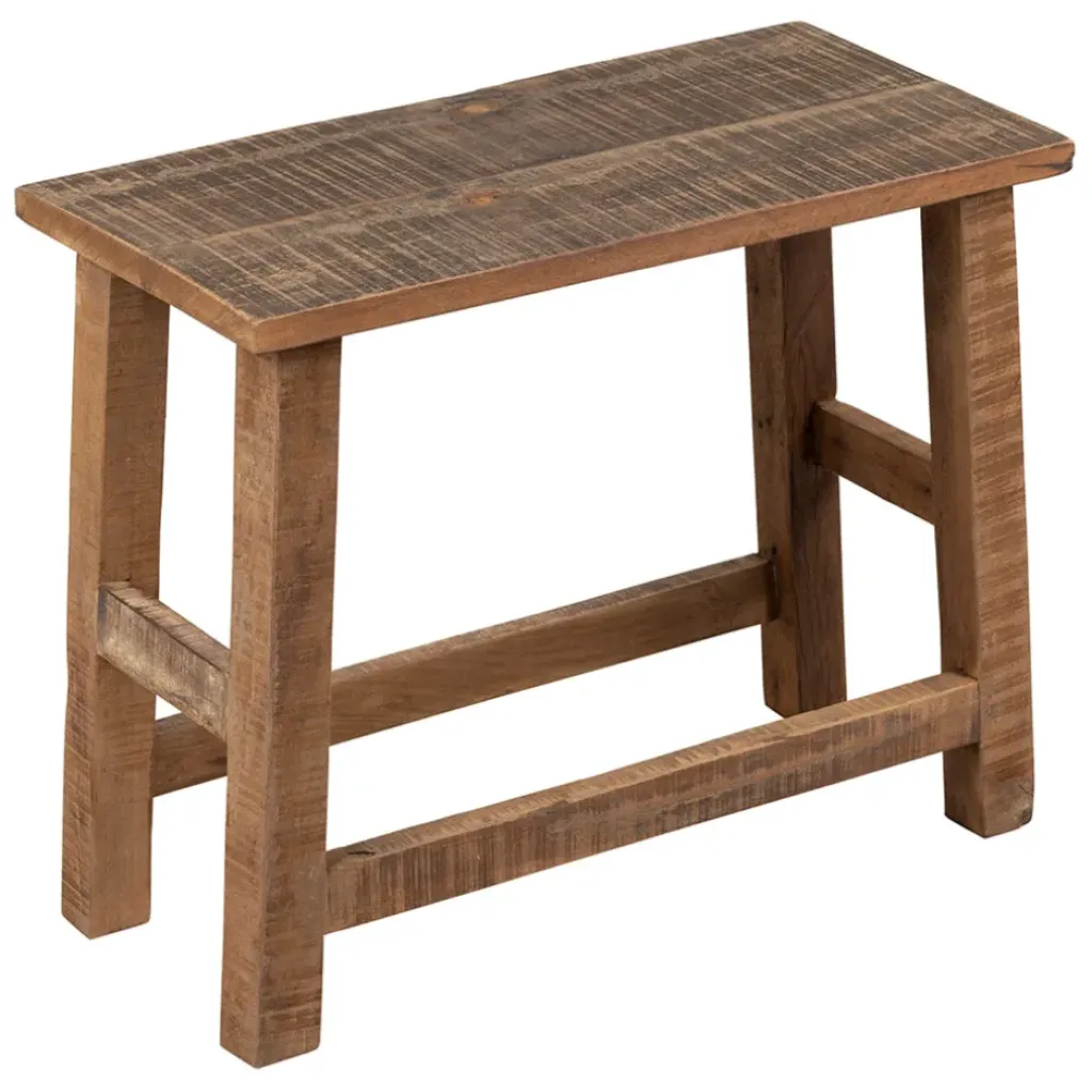 Fabrique de Styles Tabouret en bois recyclé - Campagne* Poufs Et Tabourets