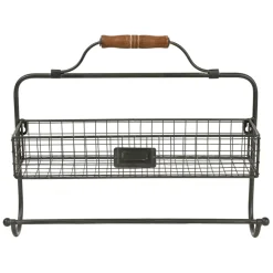 Fabrique de Styles Étagère murale avec dévidoir en fer* Étagères Murales