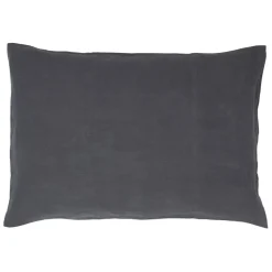 Fabrique de Styles Taie d'oreiller viti granit 50x70cm 100% lin lavé* Taies Et Traversins