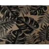 Fabrique de Styles Tapis extérieur noir et naturel 120x180cm - Fleuri*Enfant Textiles Outdoor|Jardin