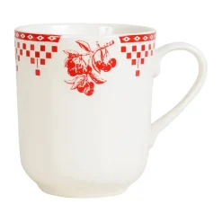 Fabrique de Styles Tasse haute en faïence damier - campagne* Tasses Et Mugs
