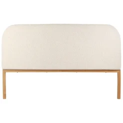 Fabrique de Styles Tete lit en bouclettes et bois 160x100cm - Organic* Têtes De Lit Et Paravents