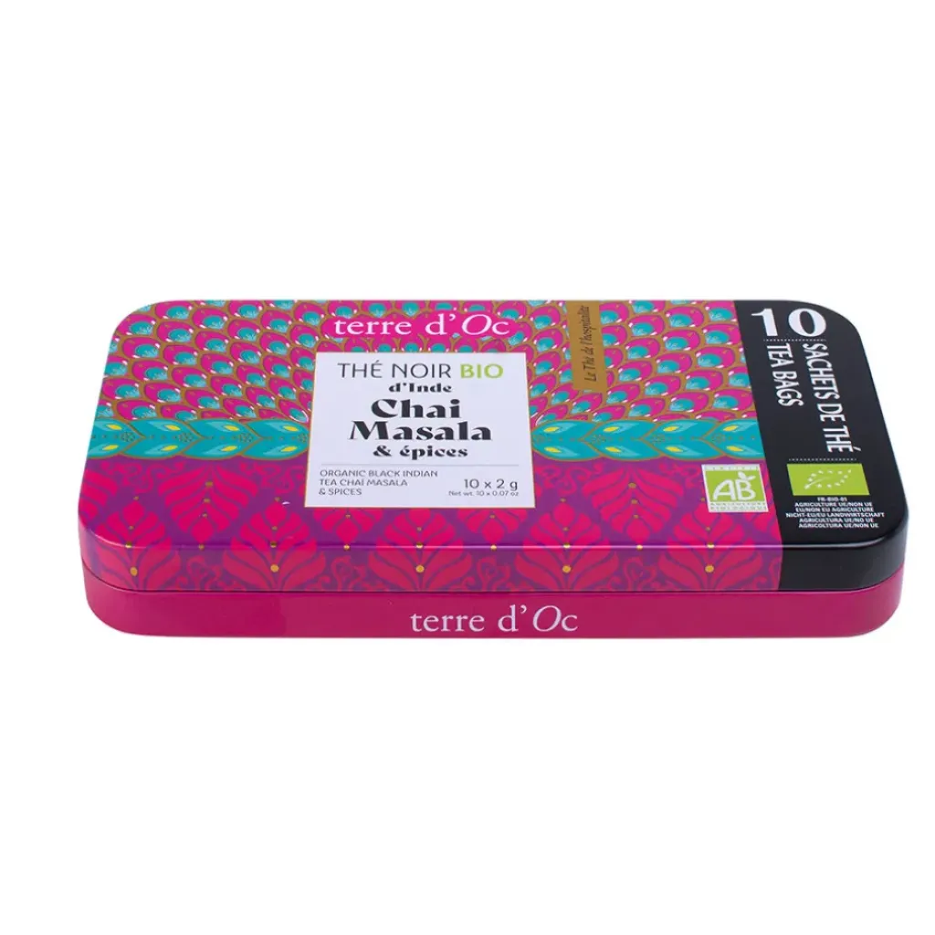 Fabrique de Styles Thé nomade inde chai 10 sachets- bio* Cafés, Thés Et Infusions