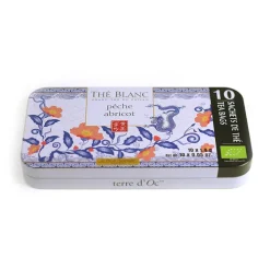 Fabrique de Styles Thé nomade peche abricot 10 sachets- bio* Cafés, Thés Et Infusions