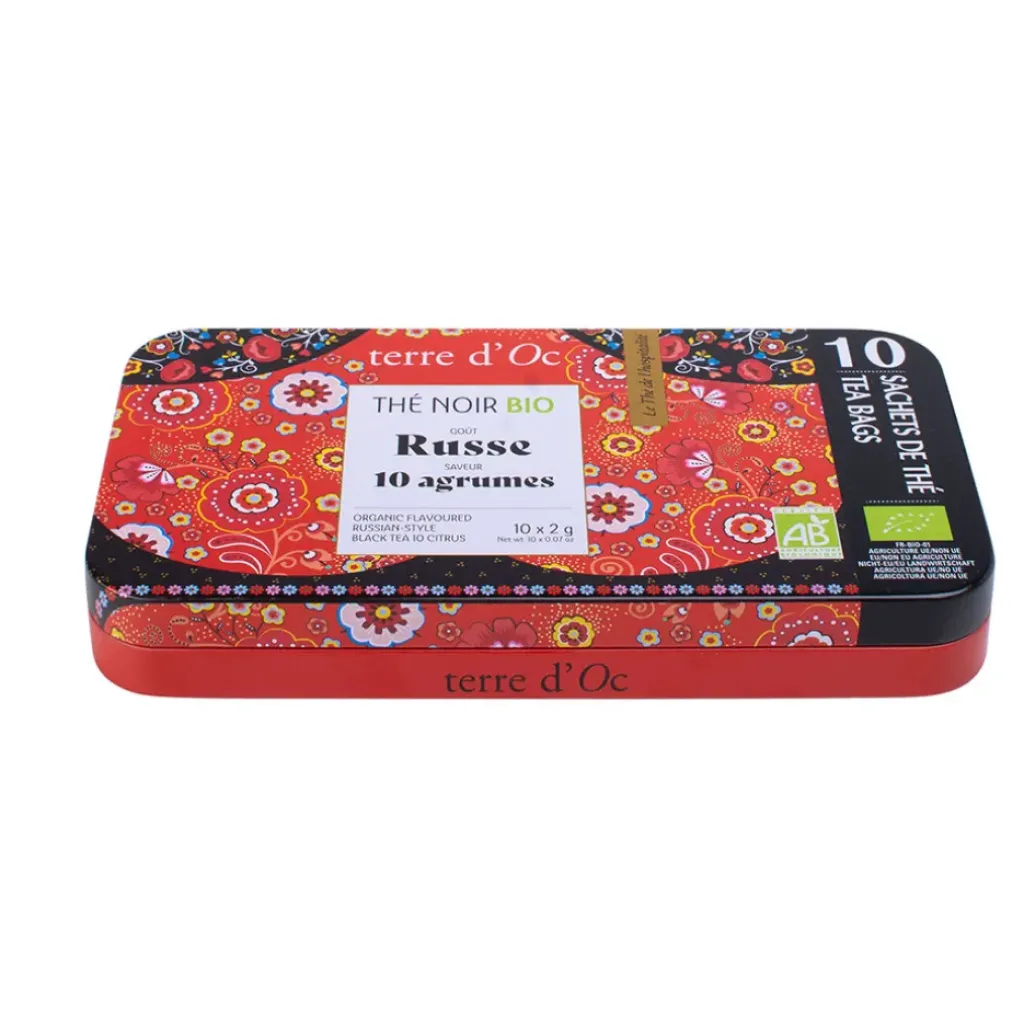 Fabrique de Styles Thé nomade russe 10 sachets- bio* Cafés, Thés Et Infusions