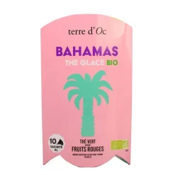 Fabrique de Styles Thé vert glacé bio saveur fruits rouges bahamas* Cafés, Thés Et Infusions
