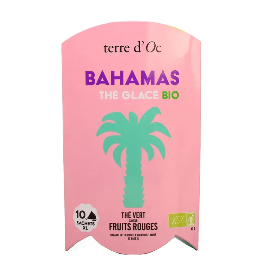 Fabrique de Styles Thé vert glacé bio saveur fruits rouges bahamas* Cafés, Thés Et Infusions