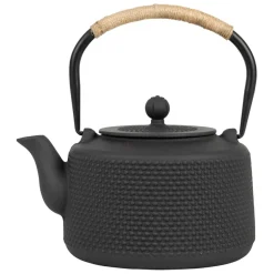 Fabrique de Styles Theiere en fonte avec anse corde - point* Théières Et Cafetières