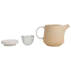 Fabrique de Styles Theiere en grès mat avec filtre - terre boheme* Théières Et Cafetières