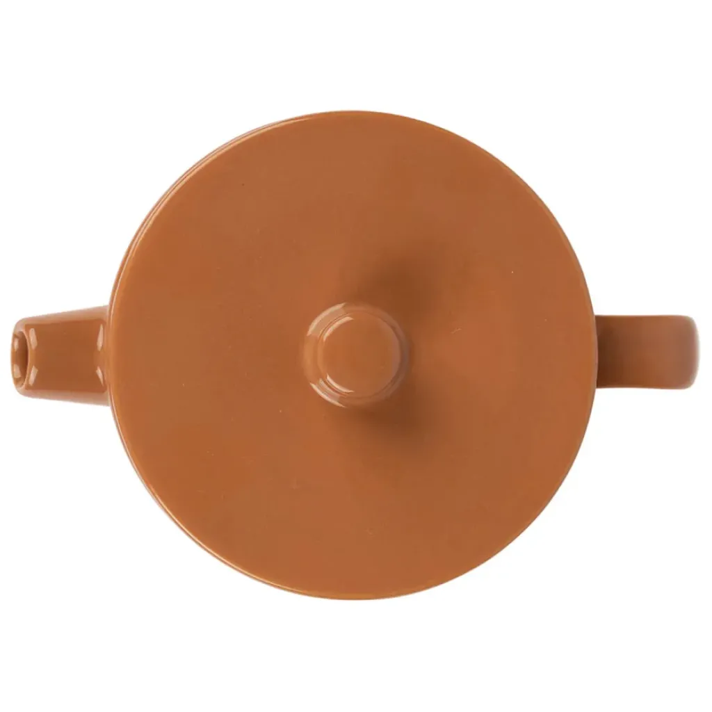 Fabrique de Styles Théière avec filtre en grès 90cl - cannelé* Théières Et Cafetières