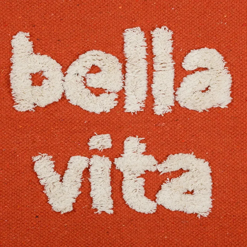 Fabrique de Styles Toile "bella vita" en coton et bois 60x70cm - Palma* Tableaux Et Toiles