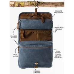 Fabrique de Styles Trousse de toilette marine - Trappeur* Pochettes Et Housses