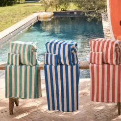 Fabrique de Styles Trousse de toilette en coton et polyester émeraude - Palma* Pochettes Et Housses