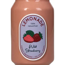 Fabrique de Styles Vase canette fraise faïence fine d7xh11.3cm* Vases Et Soliflores