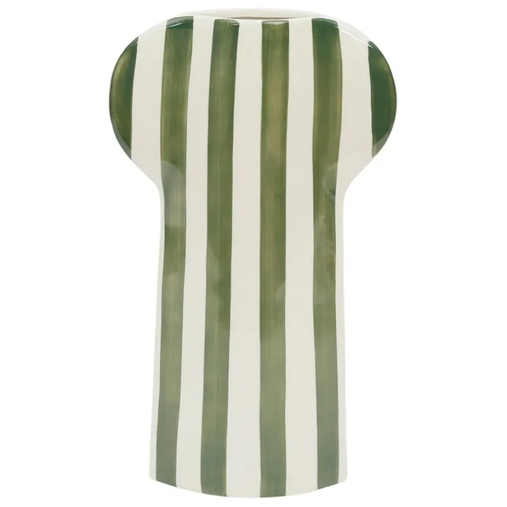 Fabrique de Styles Vase en grès écru h33cm - Patchuca* Vases Et Soliflores