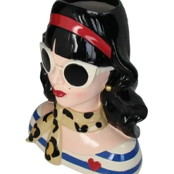 Fabrique de Styles Vase femme brune h28cm* Vases Et Soliflores