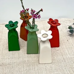 Fabrique de Styles Vase soliflore en faïence h11cm* Vases Et Soliflores