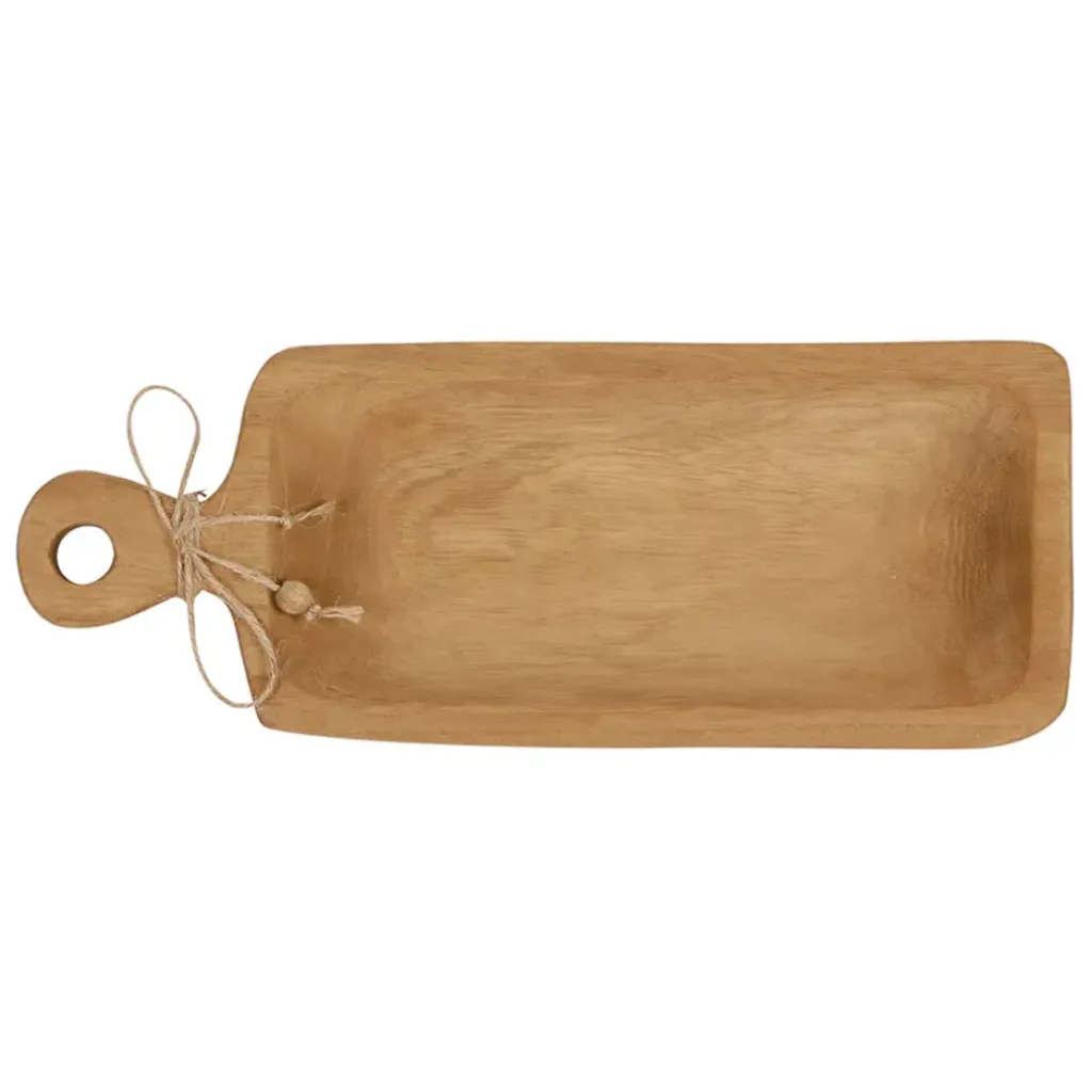 Fabrique de Styles Vide poche en paulownia 35x14cm - Boende* Petits Objets Déco