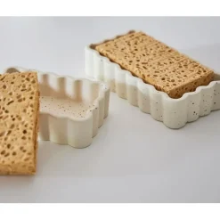 Fabrique de Styles Vide poche rectangle en grès 18x10cm - Aurore* Petits Objets Déco